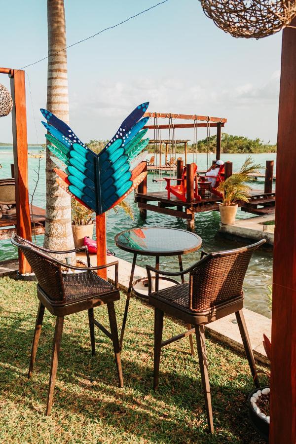 Hotel Blue Bird Bacalar Esterno foto