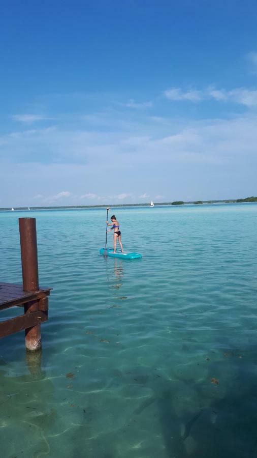 Hotel Blue Bird Bacalar Esterno foto